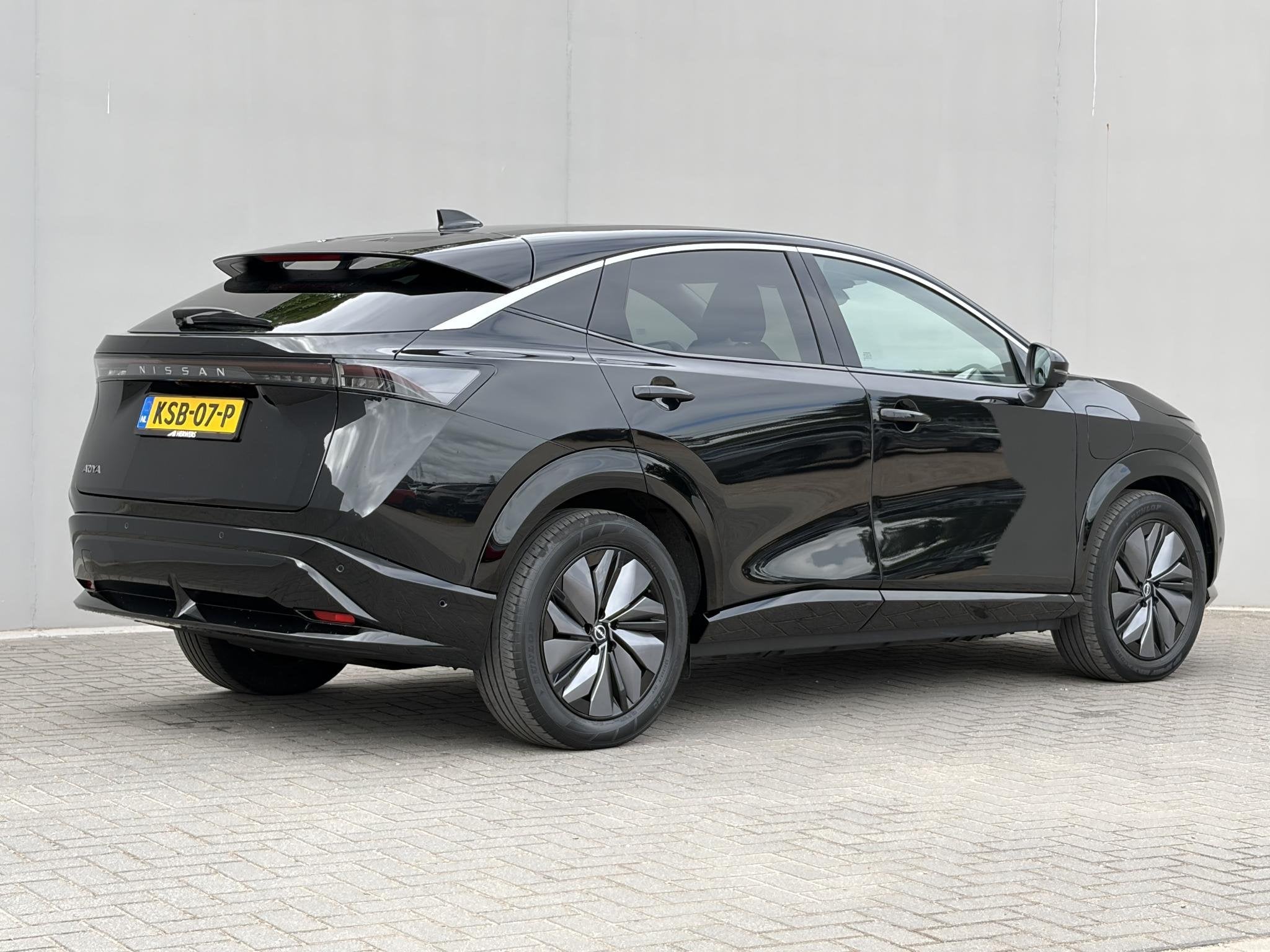 Nissan Ariya Evolve 91 kWh / SOH 99% / Stoelverwarming voor, Auto's, Lichtsensor, Gebruikt, 750 kg, Zwart