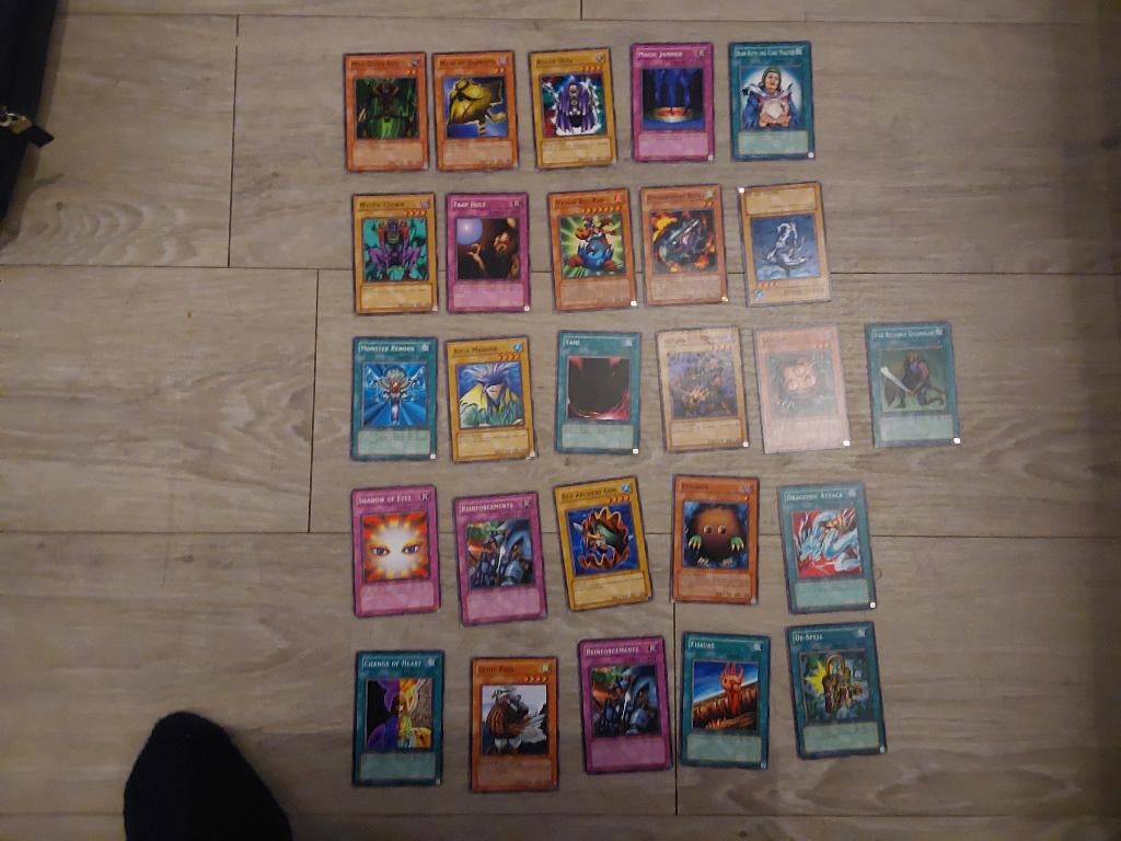 Yu-Gi-Oh, Ophalen, Gebruikt
