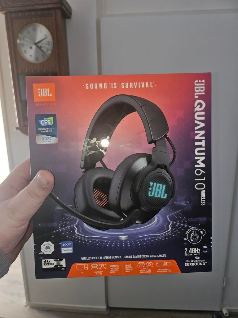 Jbl quantum 610 wireless, Computers en Software, Headsets, Ophalen of Verzenden, Nieuw