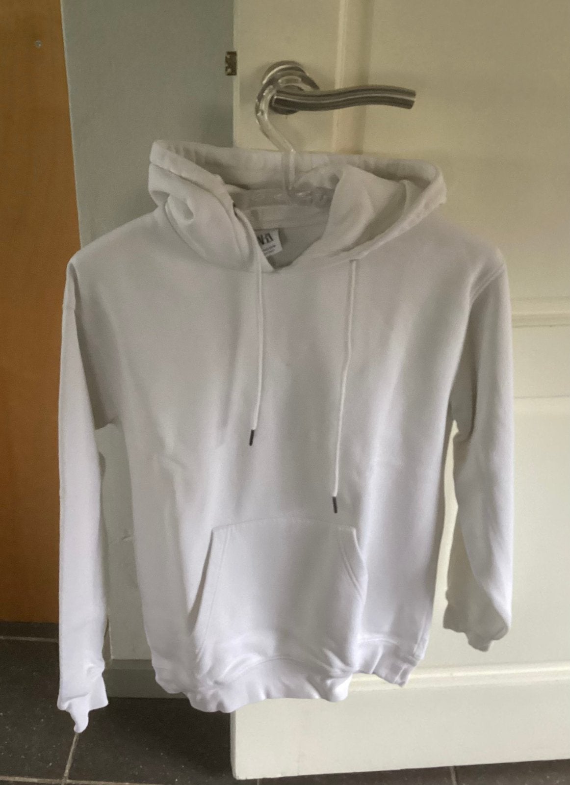 Hoodie wit, Kleding | Dames, Truien en Vesten, Ophalen of Verzenden, Zo goed als nieuw, Maat 36 (S), Wit