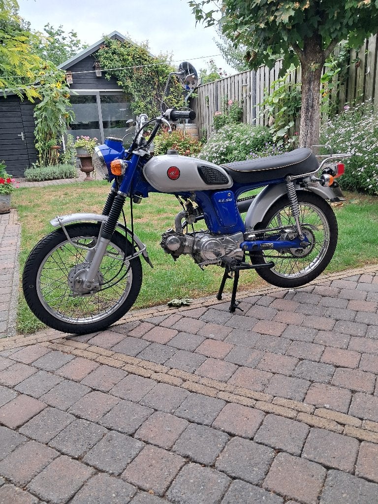 Honda CL50 met NL kenteken 01-07-1997, Fietsen en Brommers, Brommers | Honda, Ophalen, Gebruikt, Overige modellen, Maximaal 45 km/u
