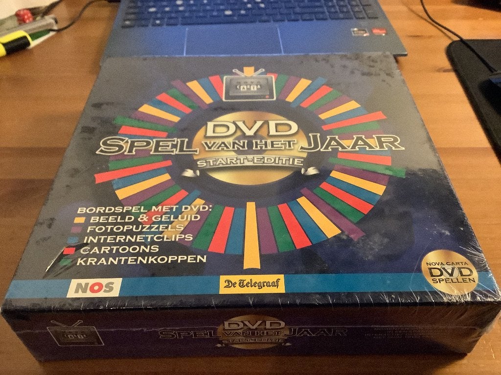 Spel van het Jaar, StartEditie. dvd bordspel. Nieuw in folie, Vijf spelers of meer, Ophalen of Verzenden, Nieuw, Nova Carta