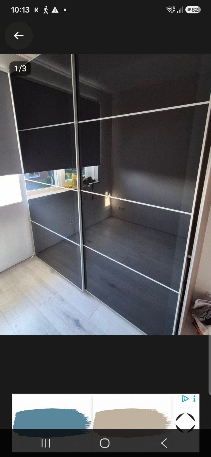 deur pax kast, Ophalen, 80 tot 100 cm, 215 cm of meer, Binnendeur