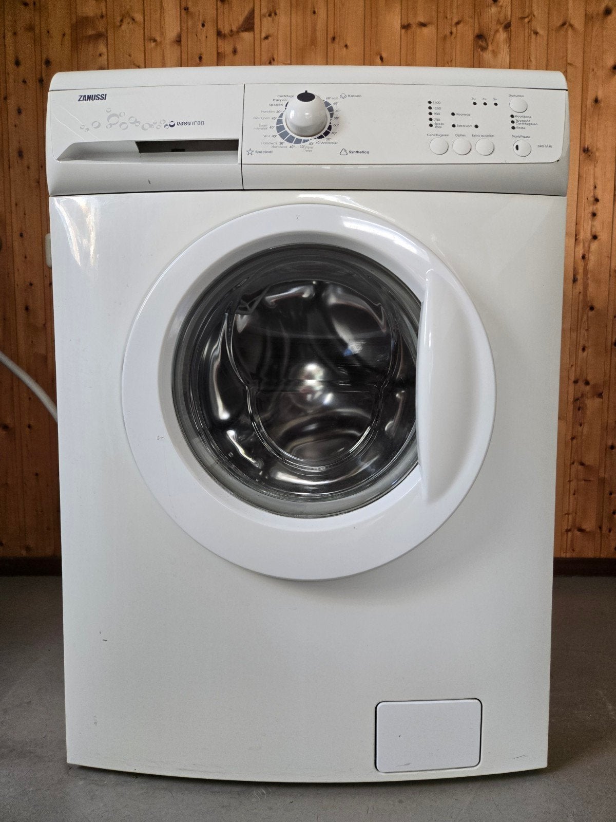 Zanussi ZWG5145 Wasmachine - Voorlader - 6 kg, Ophalen, Gebruikt, Wolwasprogramma, Voorlader