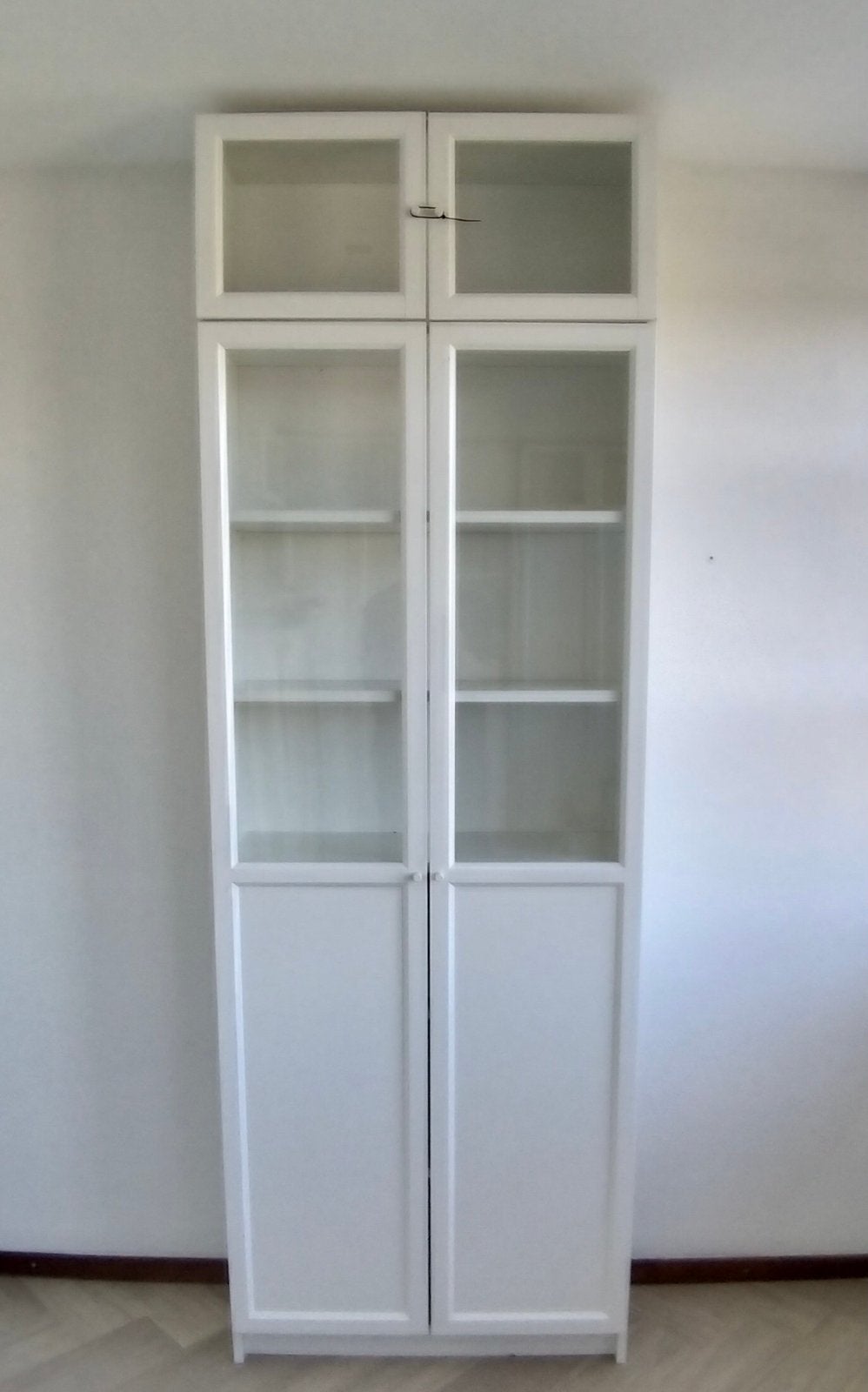 Billy Ikea vitrinekast boekenkast  bovenkast 80 breed, Ophalen, Met deur(en), 200 cm of meer, 50 tot 100 cm