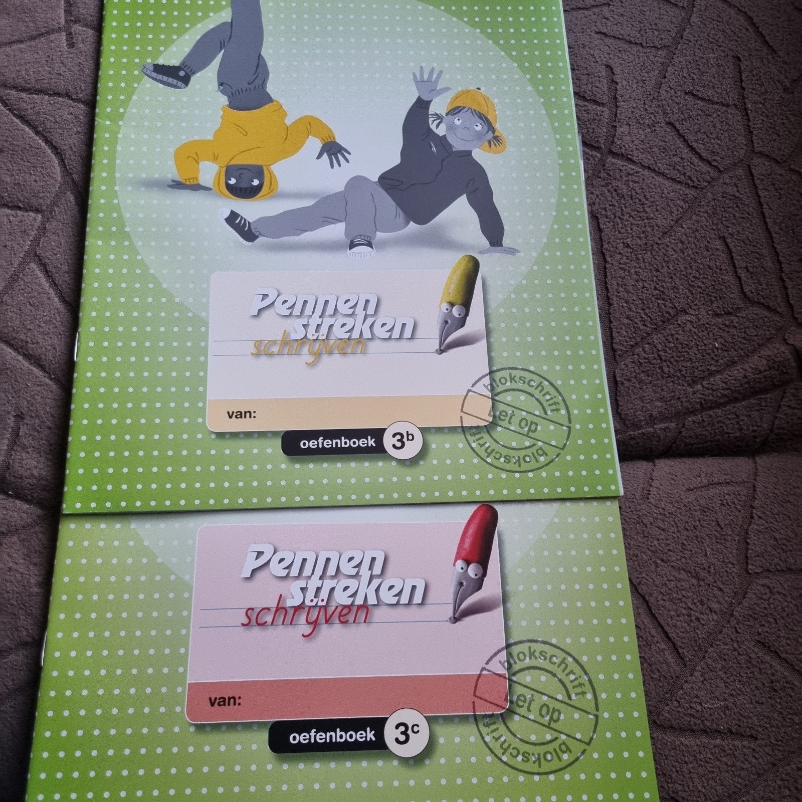 Groep 3 schrijven Pennenstreken Schrijven Oefenboek 3b en 3c, Ophalen of Verzenden, Nieuw, Non-fictie