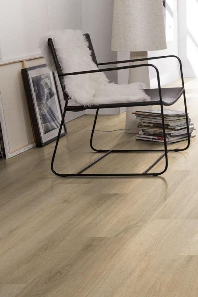 Pvc click Laminaat Natuur Eik Boston 4V-groev toplaag 0,50, 75 m² of meer, Nieuw, Ophalen of Verzenden, Pvc click rigid - Light natuur eiken kleur