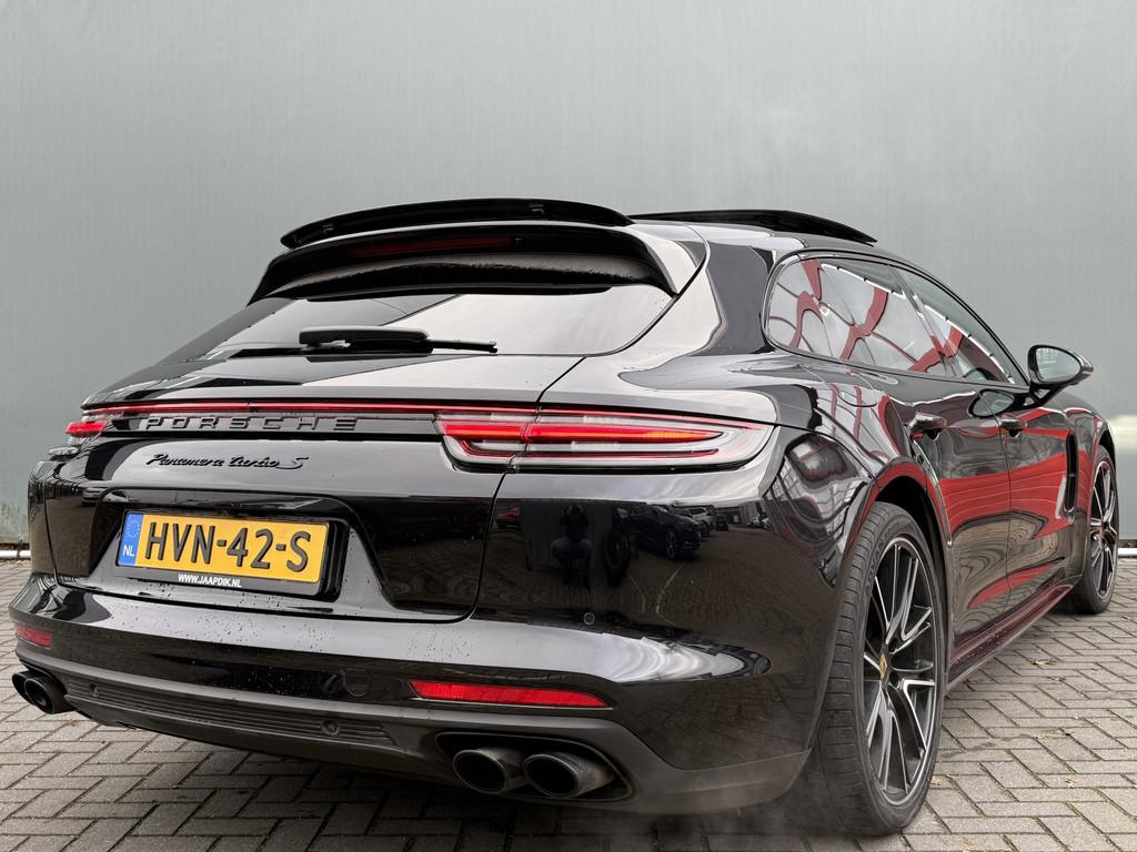 Porsche Panamera Sport Turismo BWJ 2018 4.0 Turbo 550 PK S E, Auto's, Porsche, Automaat, Gebruikt, Zwart, Vierwielaandrijving