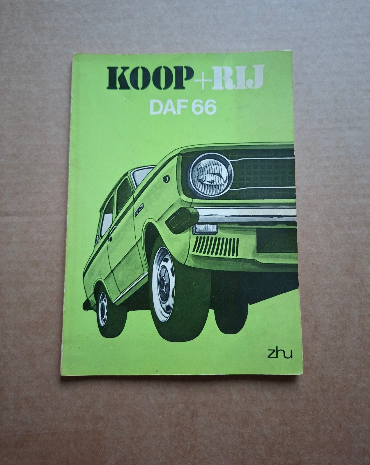 KOOP+RIJ DAF 66 - Handleiding voor de DAF 66, Verzenden, Gelezen, Overige merken, ZHU
