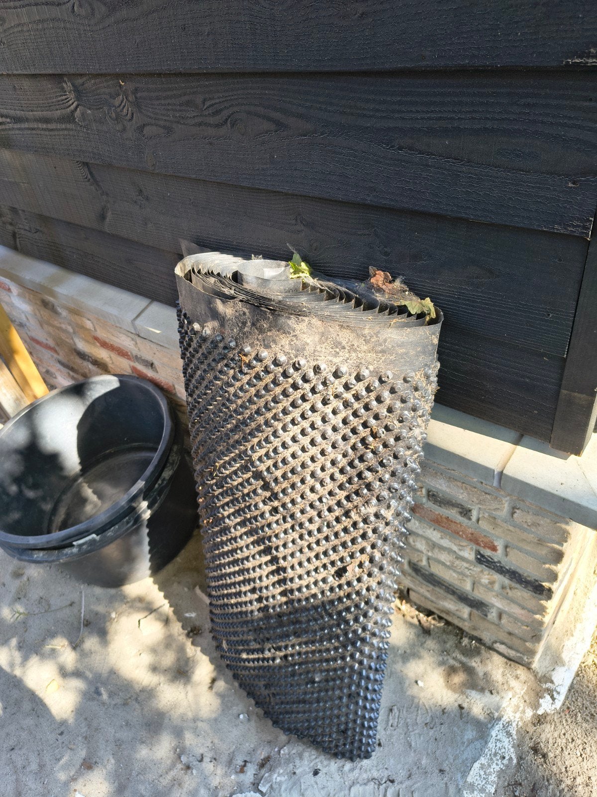 Noppenfolie voor fundering of wanden, Overige materialen, Zo goed als nieuw, 15 m² of meer, Muurisolatie
