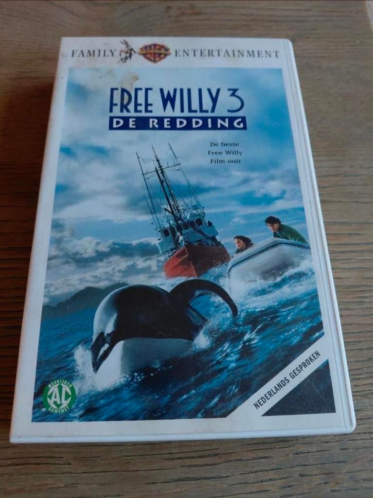 Free Willy 3 De Redding videoband., Ophalen of Verzenden, Gebruikt