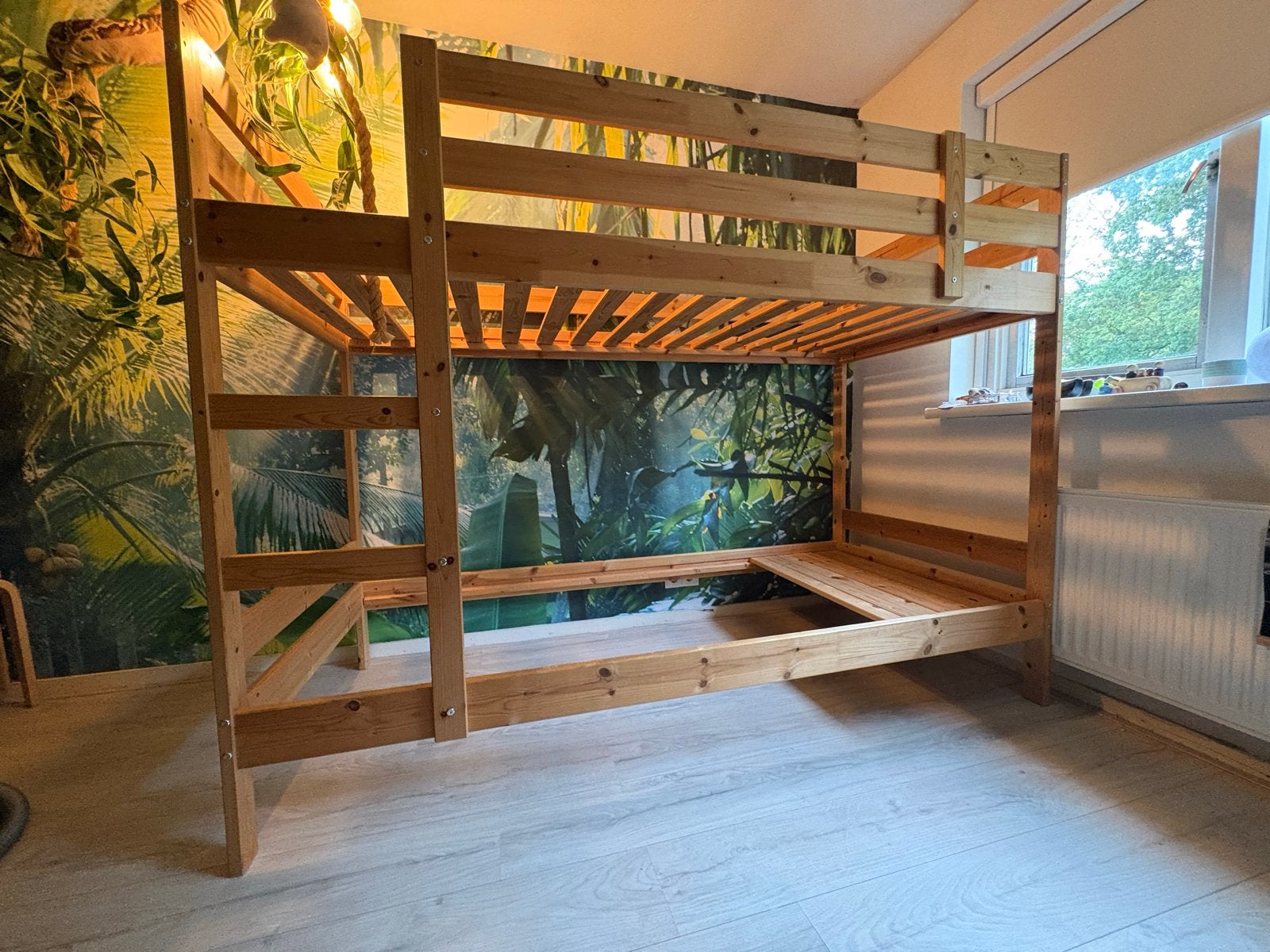 IKEA houten stapelbed - perfect voor kinderkamer, Ophalen, Gebruikt, 90 cm, 160 tot 180 cm