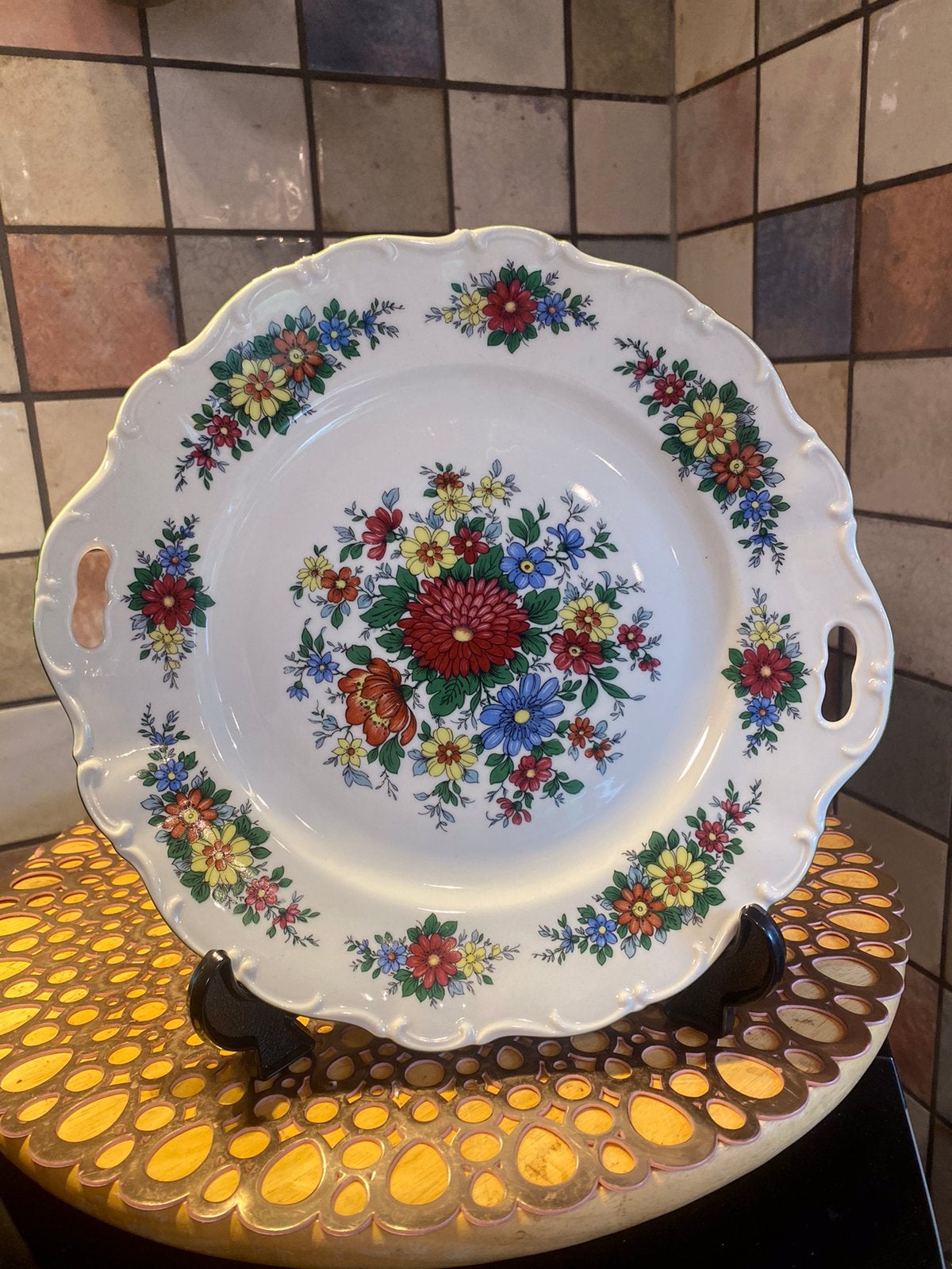 Seltmann Weiden C,serveerschaal,vintage diam.27x26 cm, Antiek en Kunst, Ophalen of Verzenden