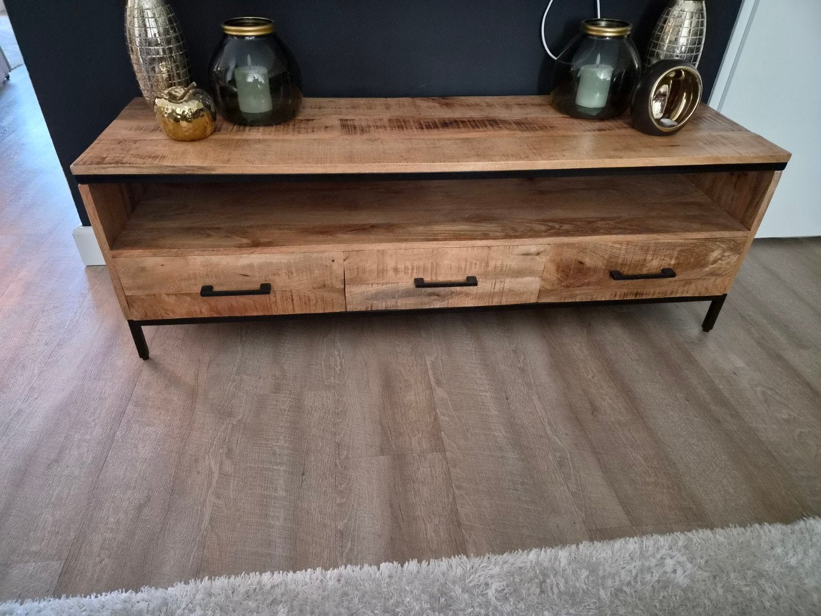 Mango hout, Ophalen, Gebruikt, 50 tot 100 cm, Minder dan 100 cm
