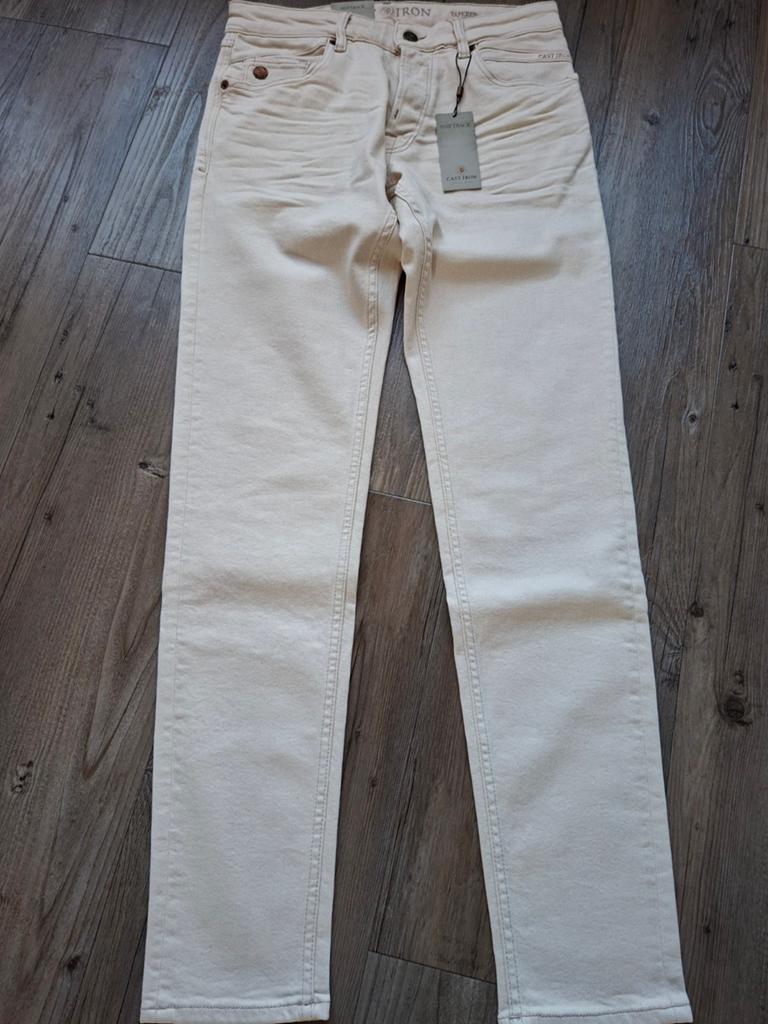 CAST IRON Shiftback jeans W32 L34, Wit, Nieuw, W32 (confectie 46) of kleiner, Ophalen of Verzenden