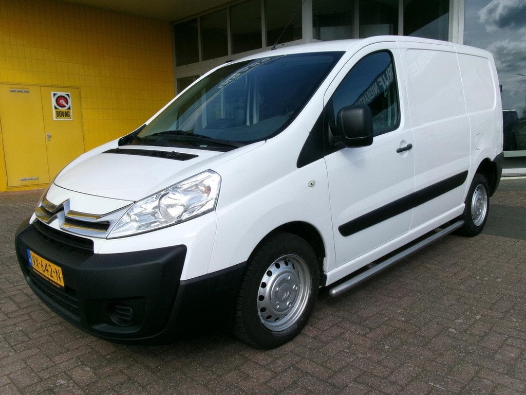 Citroën Jumpy 1.6 HDI L1/H1 AIRCO, CR.CONTROL, SIDE-BARS, Auto's, 1636 kg, Euro 5, Gebruikt, 4 cilinders