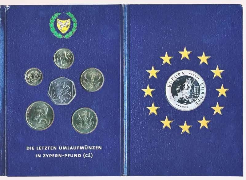 Cyprus gelimiteerde muntset 2004, Ophalen of Verzenden, Overige landen, Setje
