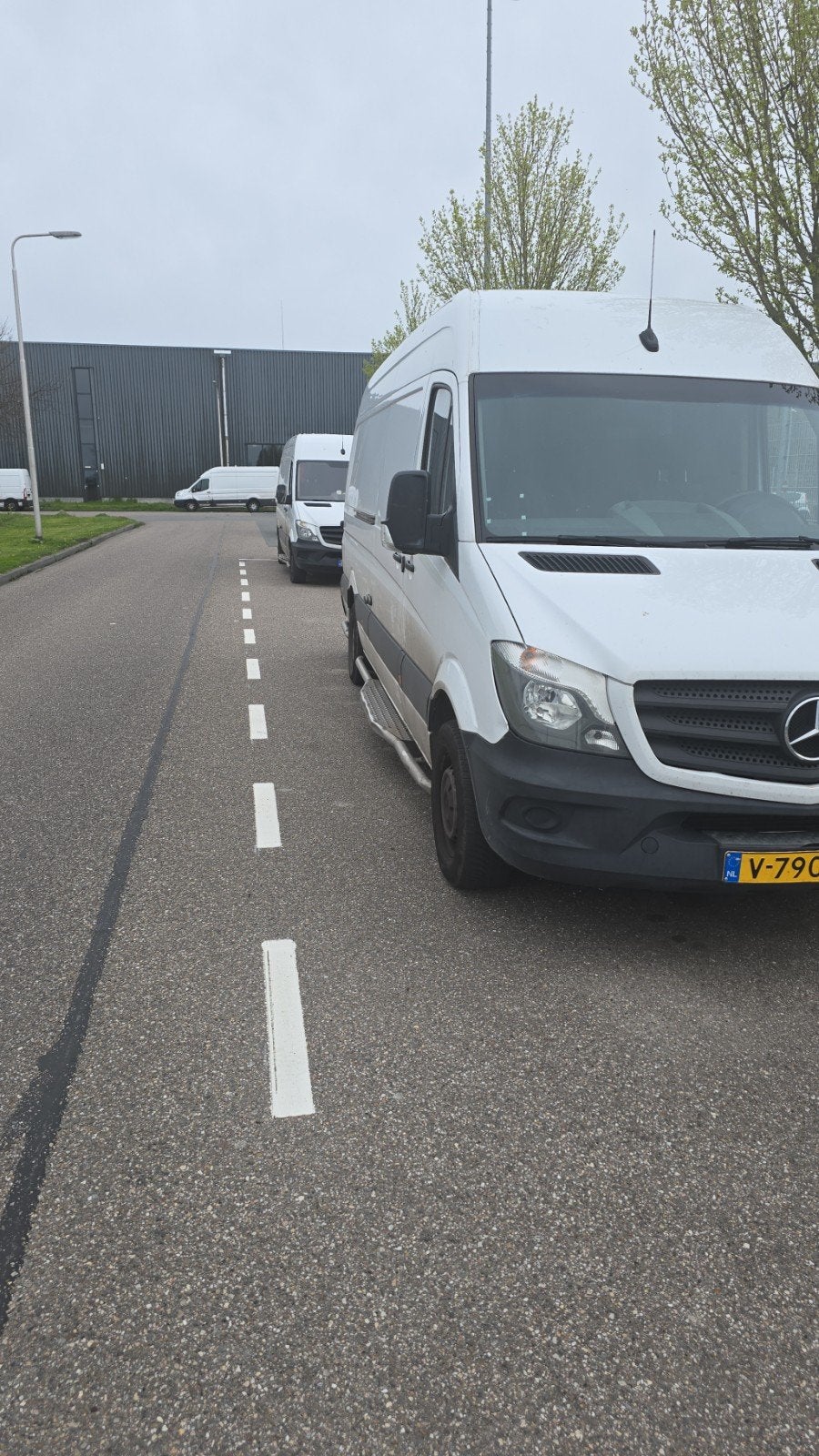 Mercedes-Benz Sprinter 2.1CDI 84KW 2018, Auto's, Automaat, Stof, 4 cilinders, Wit