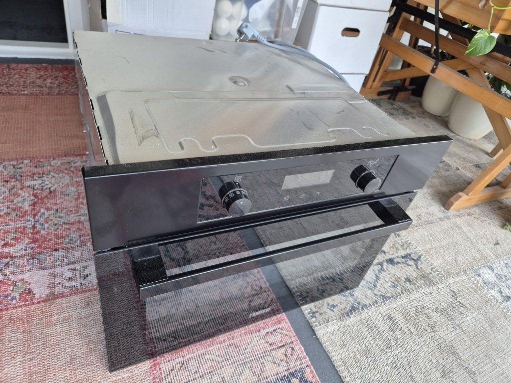combi oven magnetron  Zanussi, Ophalen, 45 tot 50 cm, Gebruikt, Zanussi