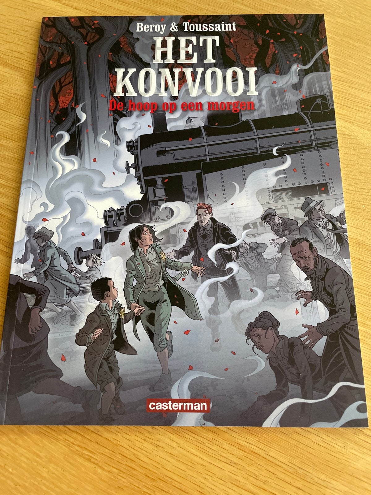 Het Konvooi: De hoop op een morgen - Stripboek, Eén stripboek, Ophalen of Verzenden, Zo goed als nieuw