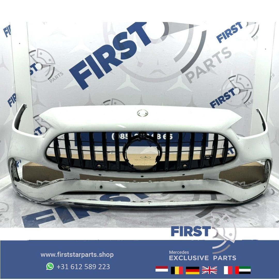 W206 BUMPER AMG VOORBUMPER S206 2021-2024 A2068858401 ZWART, Auto-onderdelen, Gebruikt, -, Voor, Ophalen of Verzenden