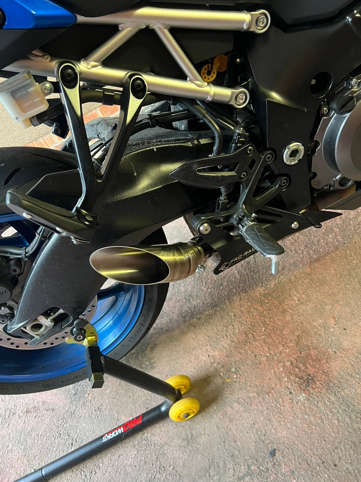gsx s1000 uitlaat, Motoren, Ophalen