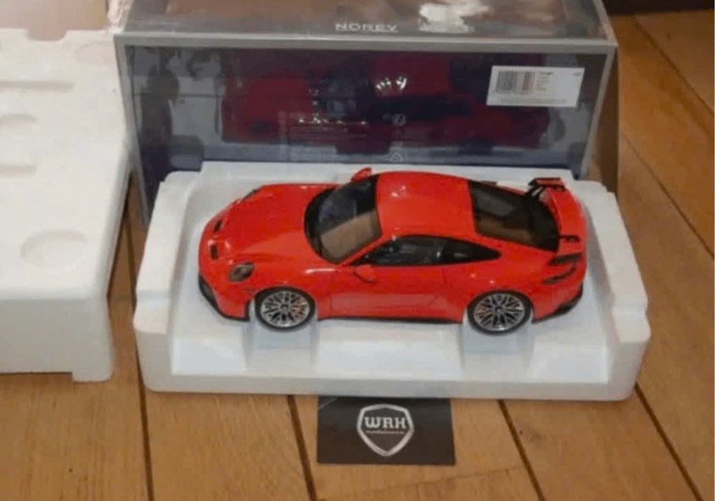 1:18 PORSCHE 911 GT3 2021 orange custom wheels Norev WRH (m2457827176 ...