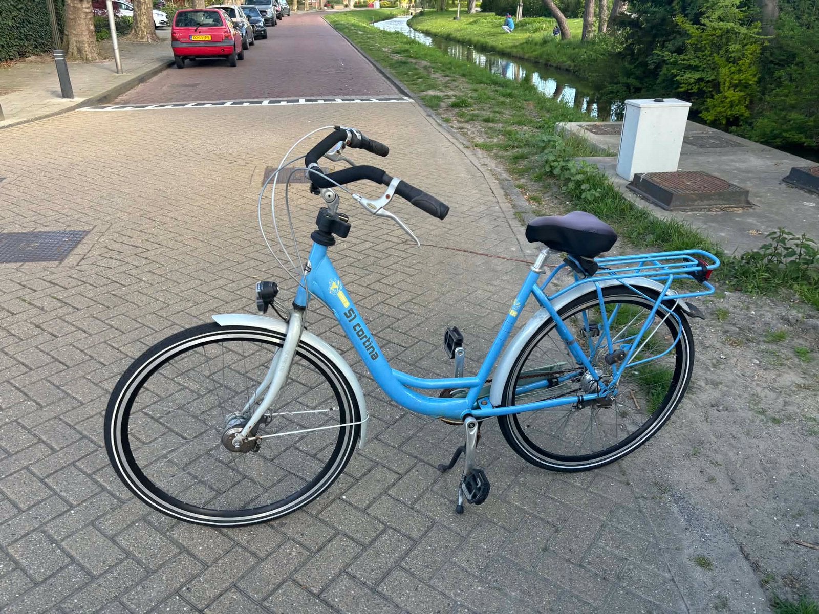 Cortina S1 Transport Damesfiets Moederfiets, Fietsen en Brommers, Fietsen | Dames | Moederfietsen, Ophalen, Gebruikt