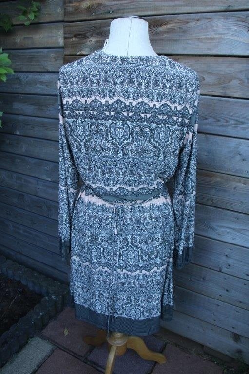 Jurk kaki/ zalm K-Design mt XXL Vaste prijs, K-design, Meerkleurig, Maat 46/48 (XL) of groter, Ophalen of Verzenden