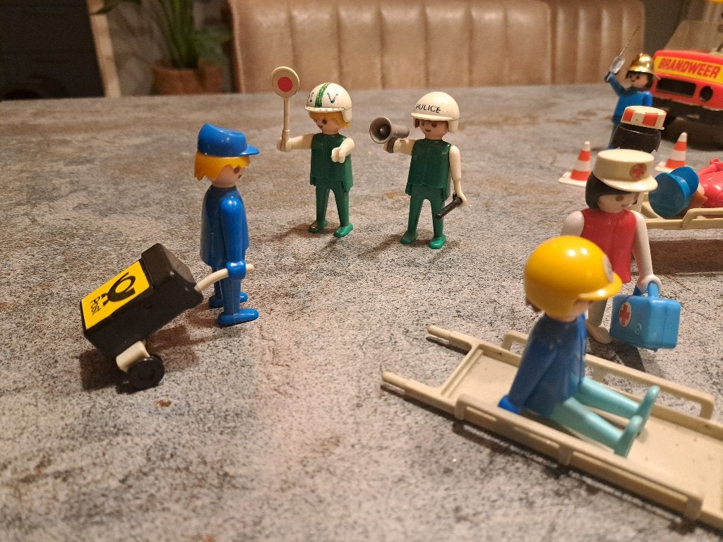 playmobil Hulpdiensten 50 jaar oud, Ophalen of Verzenden, Gebruikt, Losse onderdelen