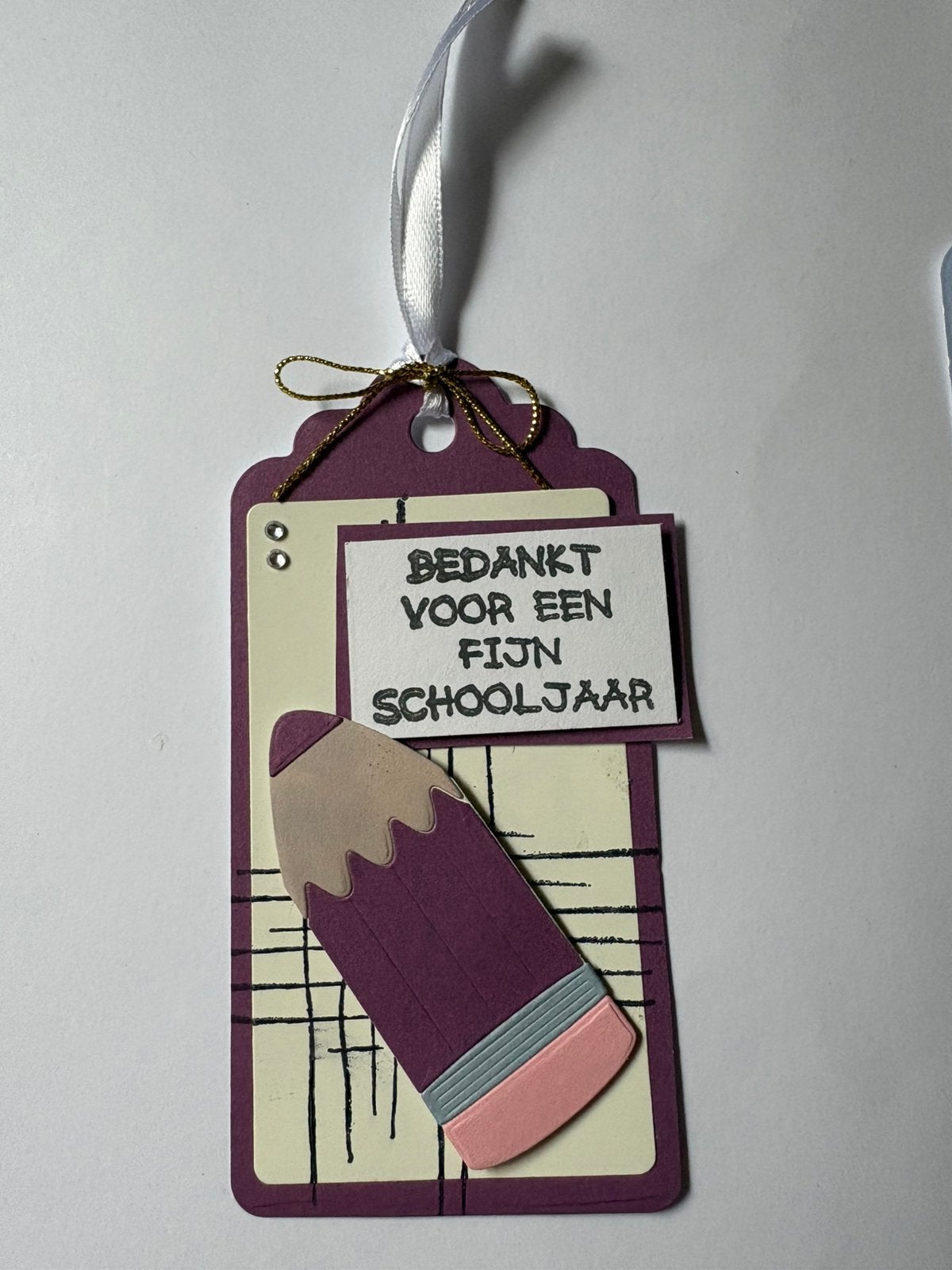 Label bedankt voor het schooljaar 2, Ophalen of Verzenden, Zo goed als nieuw, Overige thema's