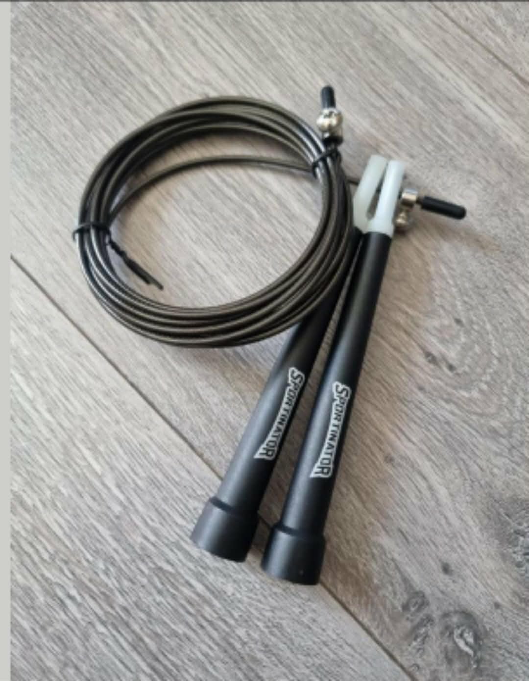 Zwart speed-Skipping Rope, one size, Nieuw (GB16), Ophalen, Nieuw