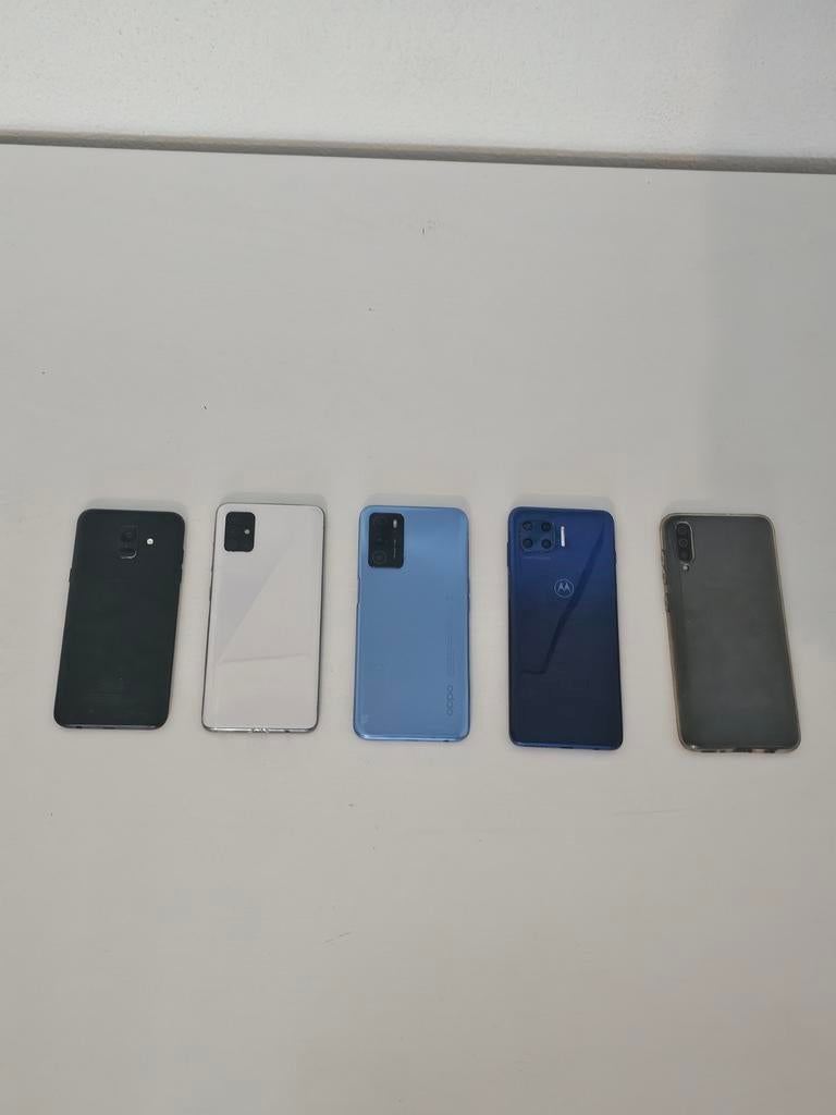 5 Telefoons In Totaal €150 | Samsung | Motorola | OPPO |, Telecommunicatie, Mobiele telefoons | Samsung, Overige modellen, Overige kleuren