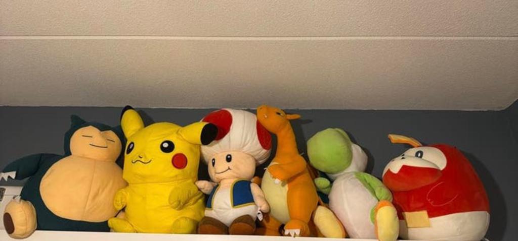 Nieuwe Pokémon en Super Mario knuffels, Geel, Overige typen, Nieuw, Ophalen of Verzenden
