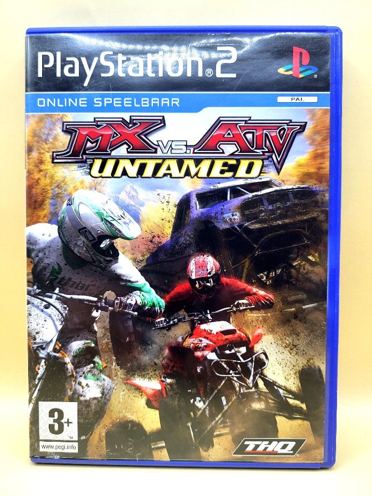 MX vs ATV Untamed - PlayStation 2 - PS2, Vechten, Sony support, Eén computer, Ophalen of Verzenden