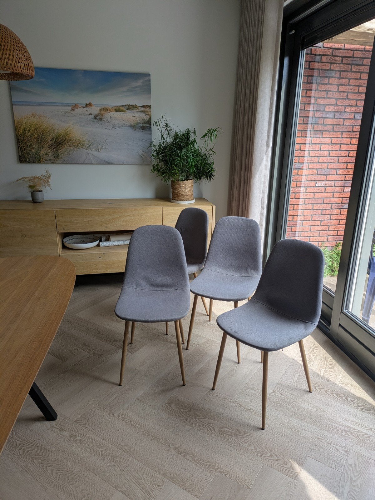 Eetkamerstoelen Jysk GRATIS, Huis en Inrichting, Ophalen