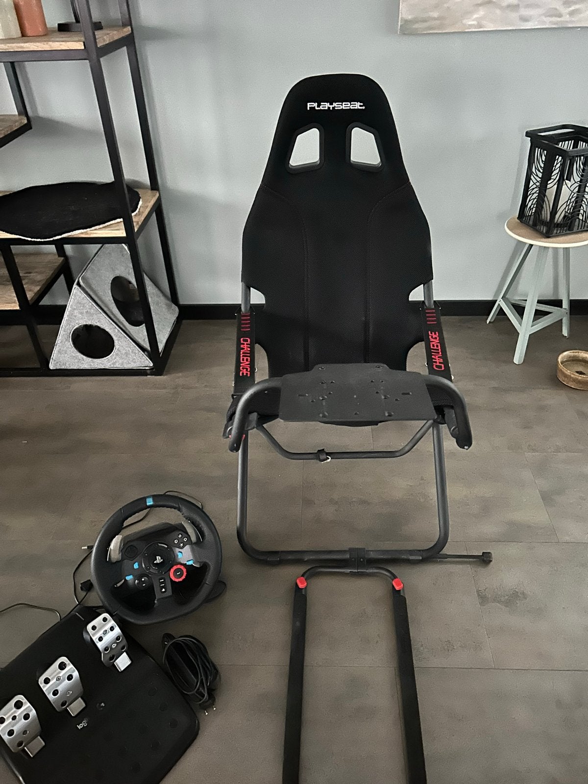 Playseat Challenge met Logitech G29 racestuur en pedalen, Spelcomputers en Games, Spelcomputers | Xbox | Accessoires, Ophalen