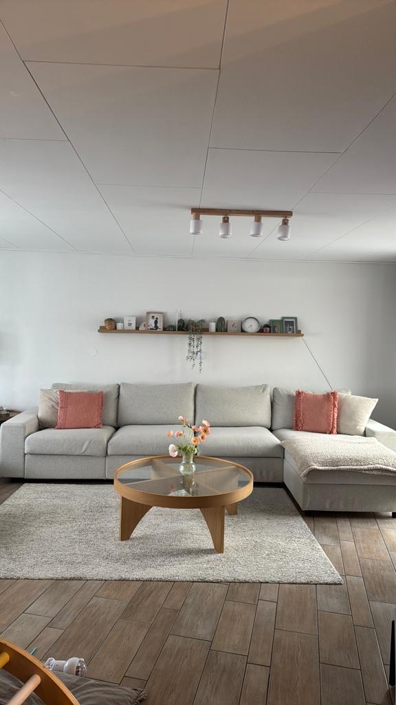 Ikea Vimle rechts hoekbank bank Gunnard Beige (opberg + bed), Ophalen, Zo goed als nieuw