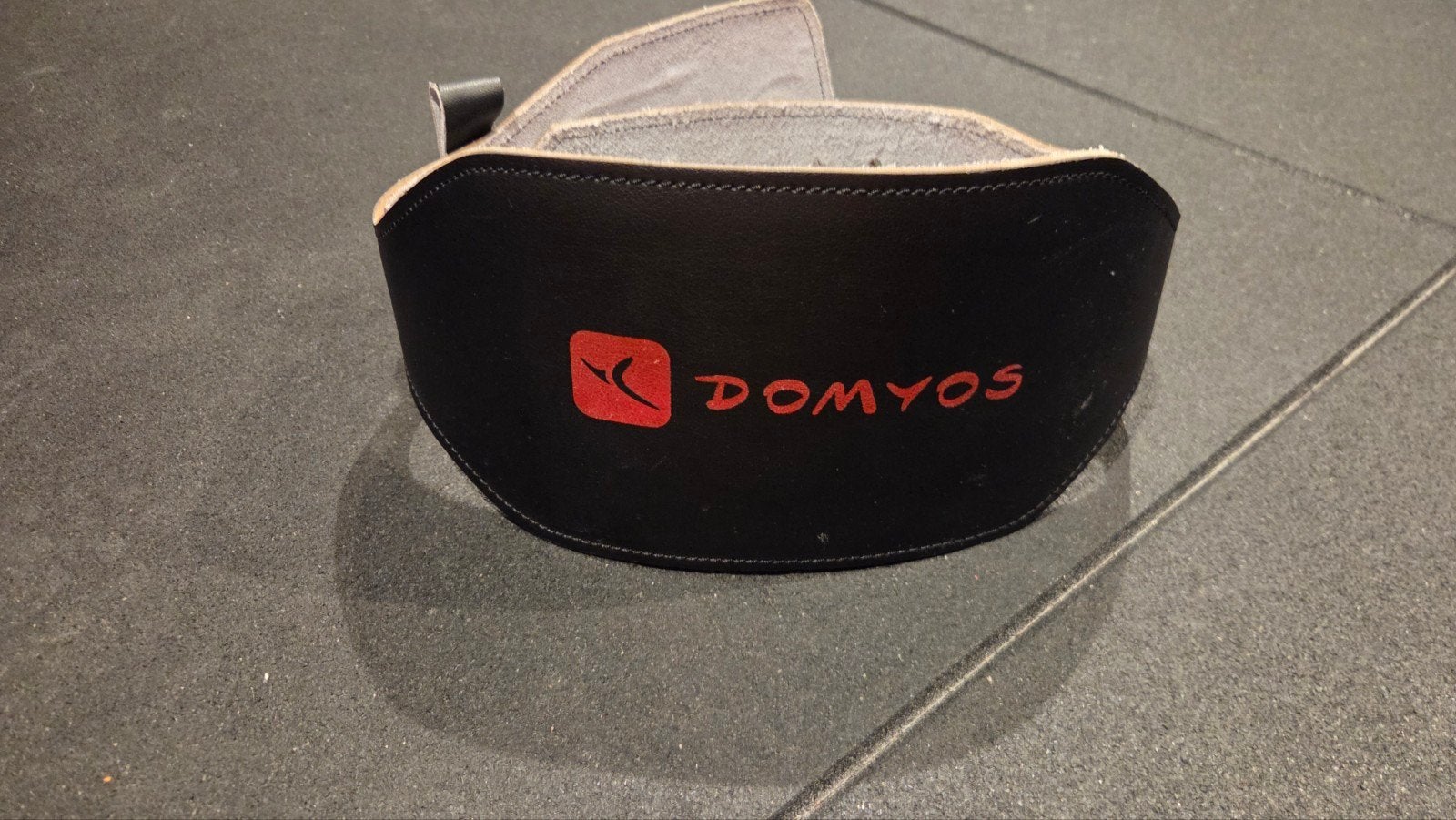 Domyos halterriem lifting belt, Ophalen of Verzenden, Gebruikt, Buik