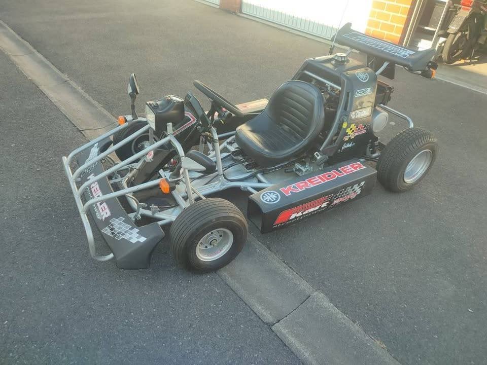 kreidler f kart 200, Motoren, 175 cc, Sportuitlaat, Motorrijbewijs A, Gebruikt