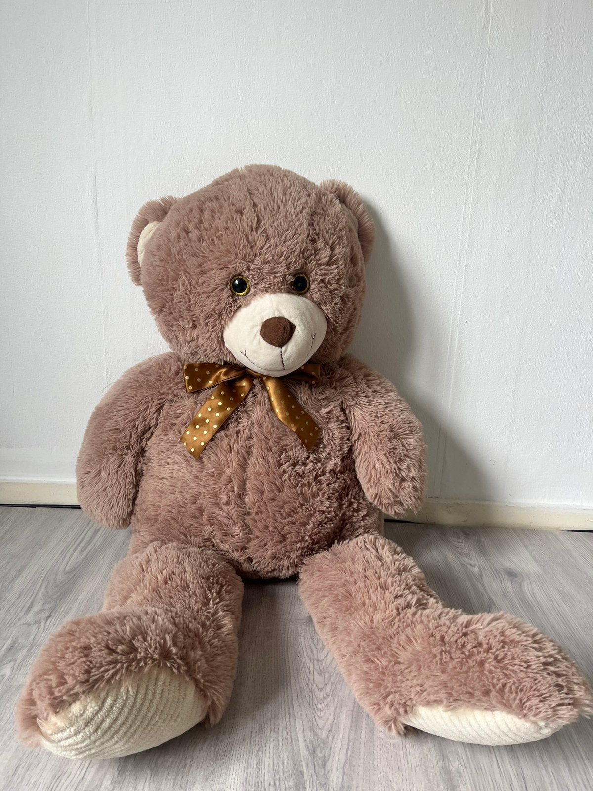 Grote knuffelbeer - Zacht en knuffelbaar, Ophalen, Beer, Zo goed als nieuw, Middelgroot (20 tot 80 cm)
