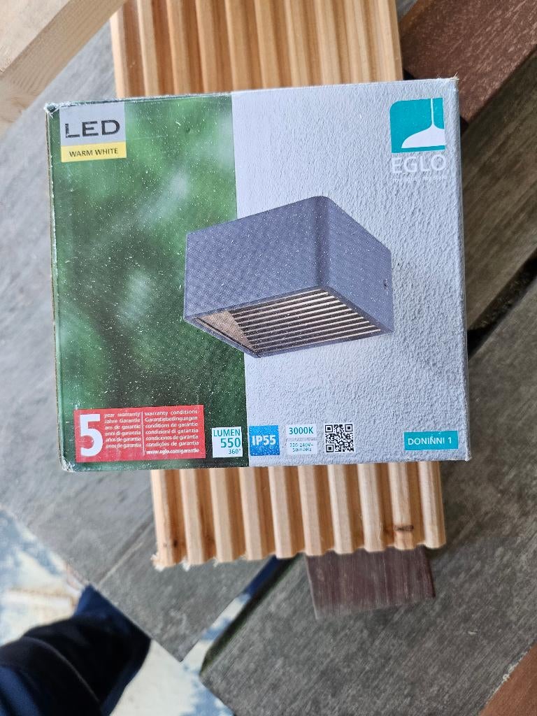Buiten wandlamp, Ophalen, Wandlamp, Netvoeding, Led