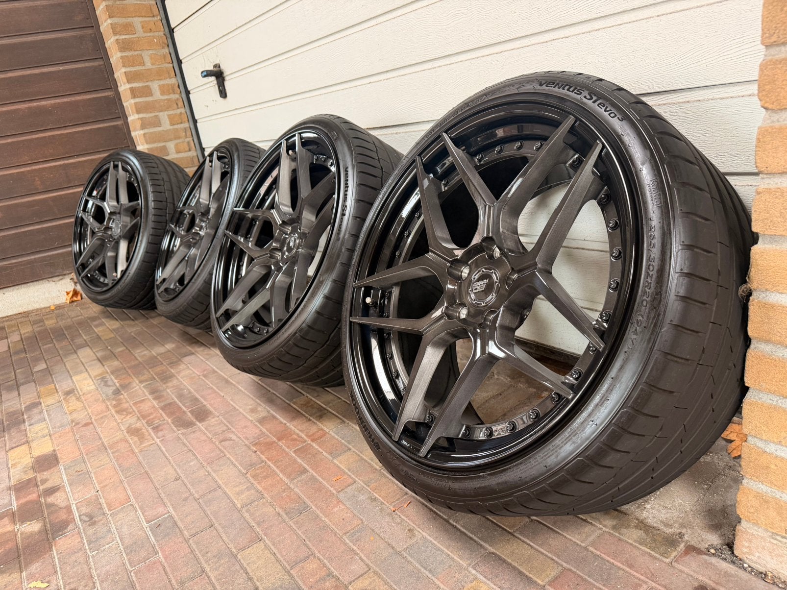 BC Forged hc053s 5x120 20 inch breedset bmw, Ophalen, Gebruikt, Velg(en), Personenwagen