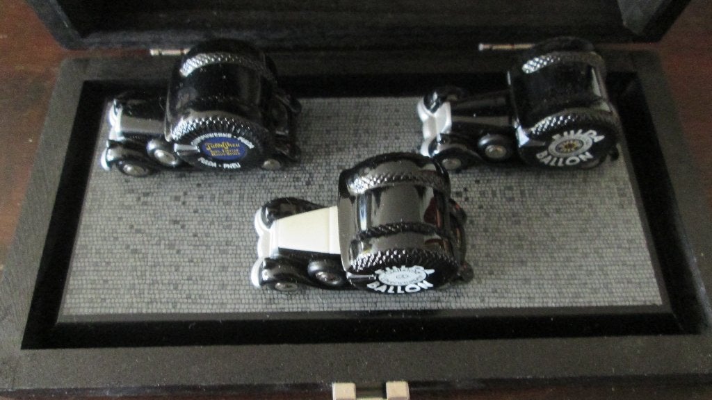 Mercedes Benz 170 Fulda Banden Promotie Schuco Piccolo 1:90, Hobby en Vrije tijd, Modelauto's | Overige schalen, Ophalen of Verzenden