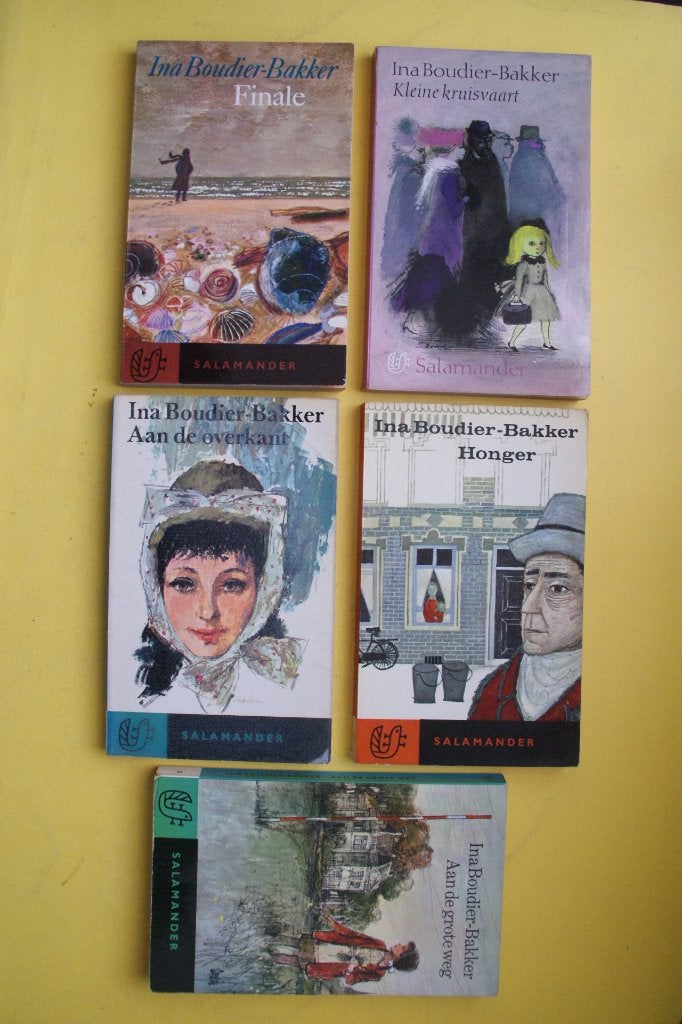 5X Ina Boudier-Bakker: FINALE, KLEINE KRUISVAART, HONGER,, Ophalen of Verzenden, Zo goed als nieuw, Nederland, Ina Boudier-Bakker