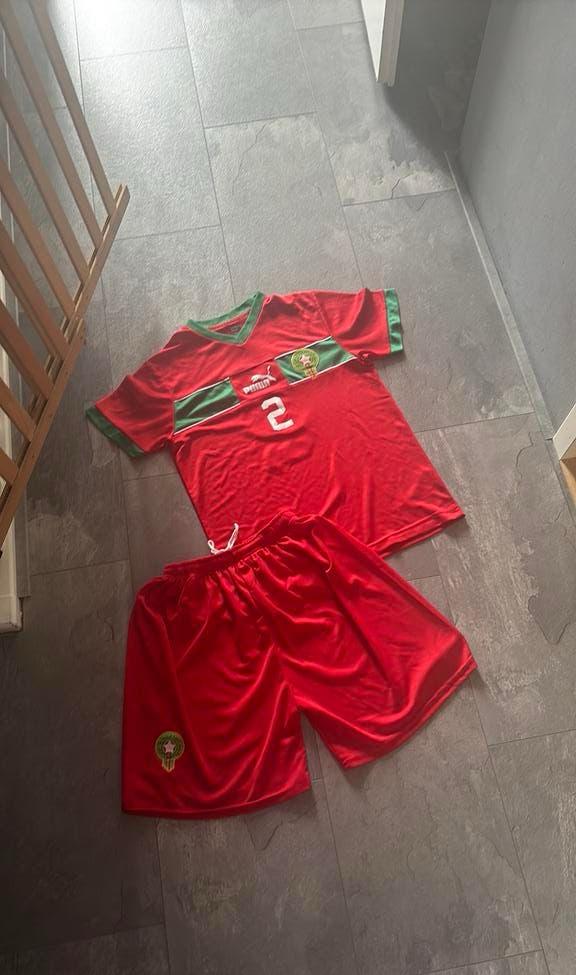 Voetbalsetje marokko, Maat M, Ophalen of Verzenden, Zo goed als nieuw, Set