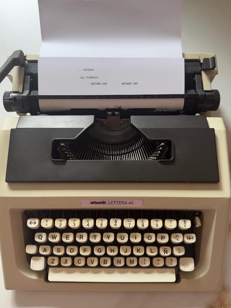 Typemachine Olivetti Lettera 40, Diversen, Typemachines, Ophalen of Verzenden, Gebruikt
