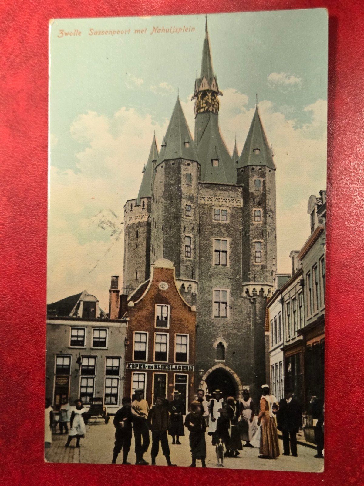 Zwolle Sassenpoort met Nahuijsplein, Ophalen of Verzenden, Overijssel