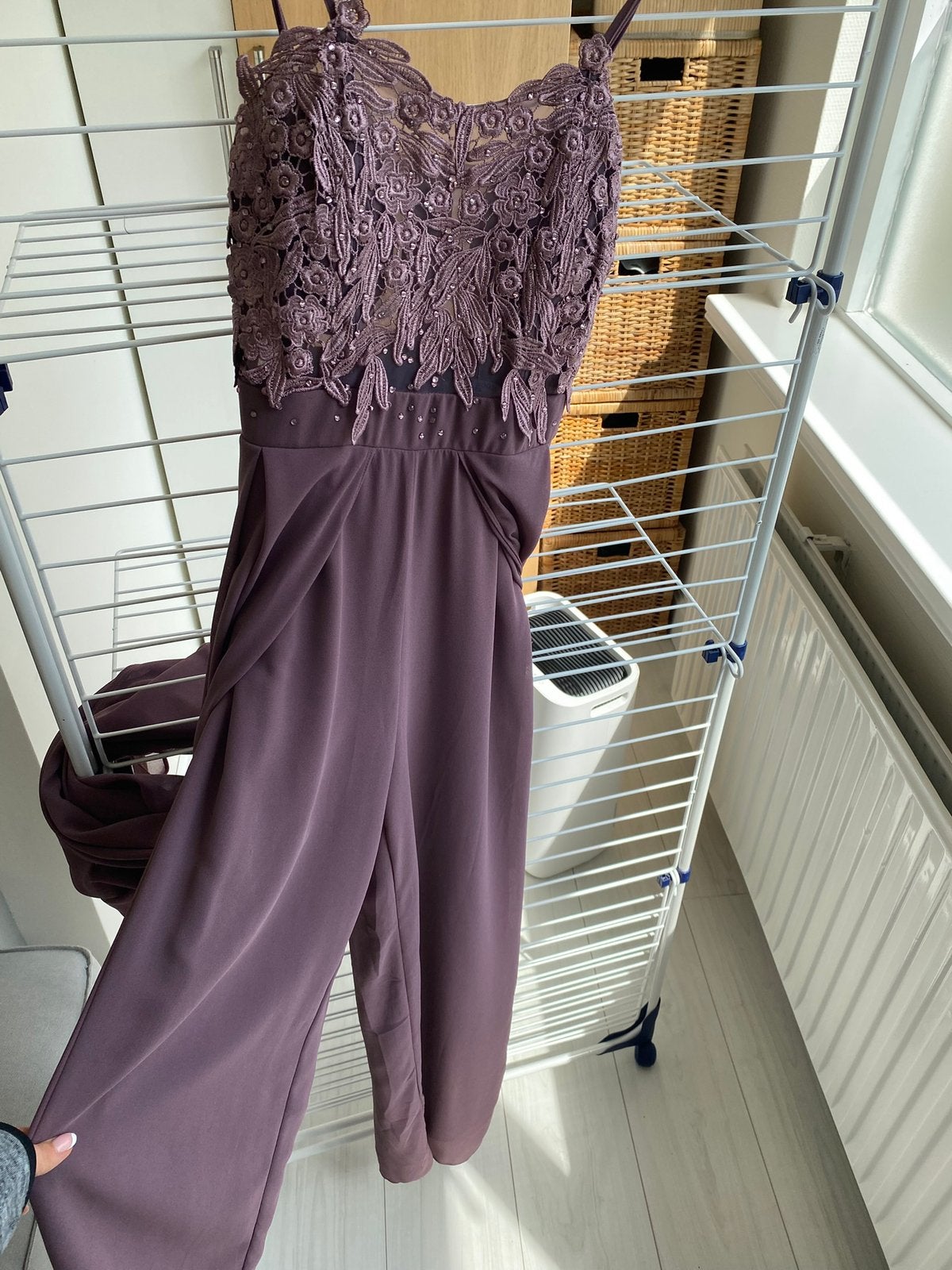 Oudroze Jumpsuit maat S, Kleding | Dames, Jumpsuits, Ophalen of Verzenden, Zo goed als nieuw, Maat 36 (S), Roze