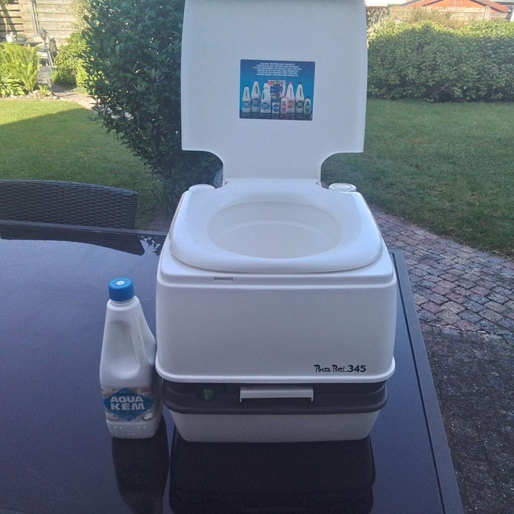 Porte Potti met vloeistof, Stoelenco@hotmail.com, Ophalen of Verzenden, Zo goed als nieuw, Porte Potti